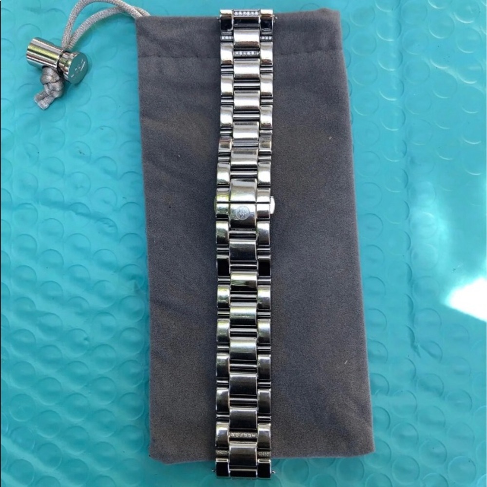 Michele diamond deco watch bracelet